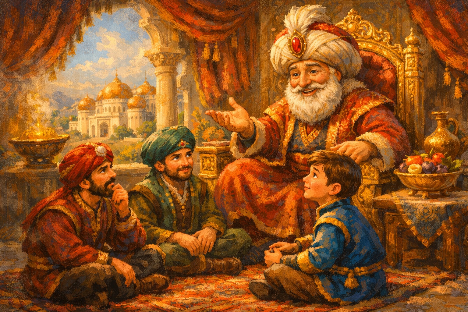 Padişah ve üç oğlu