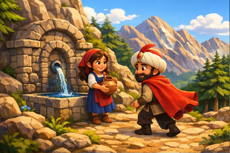 Kız ve Çeşme