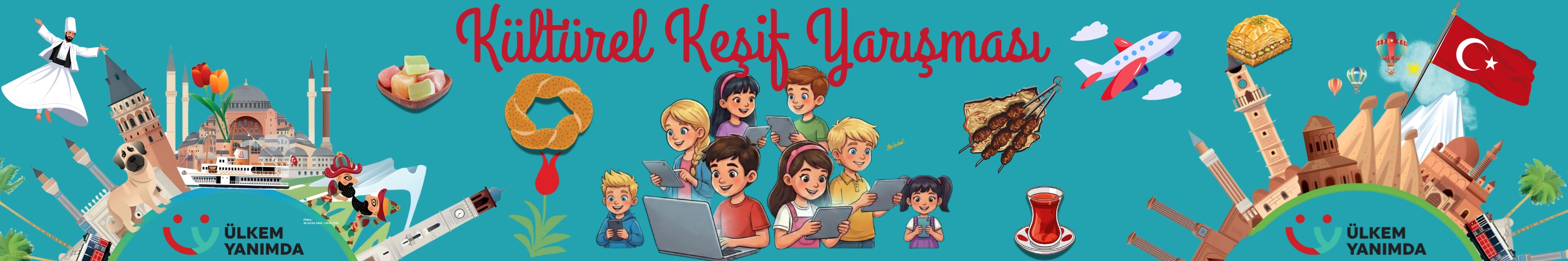 Kültürel Keşif Yarışması Bannerı