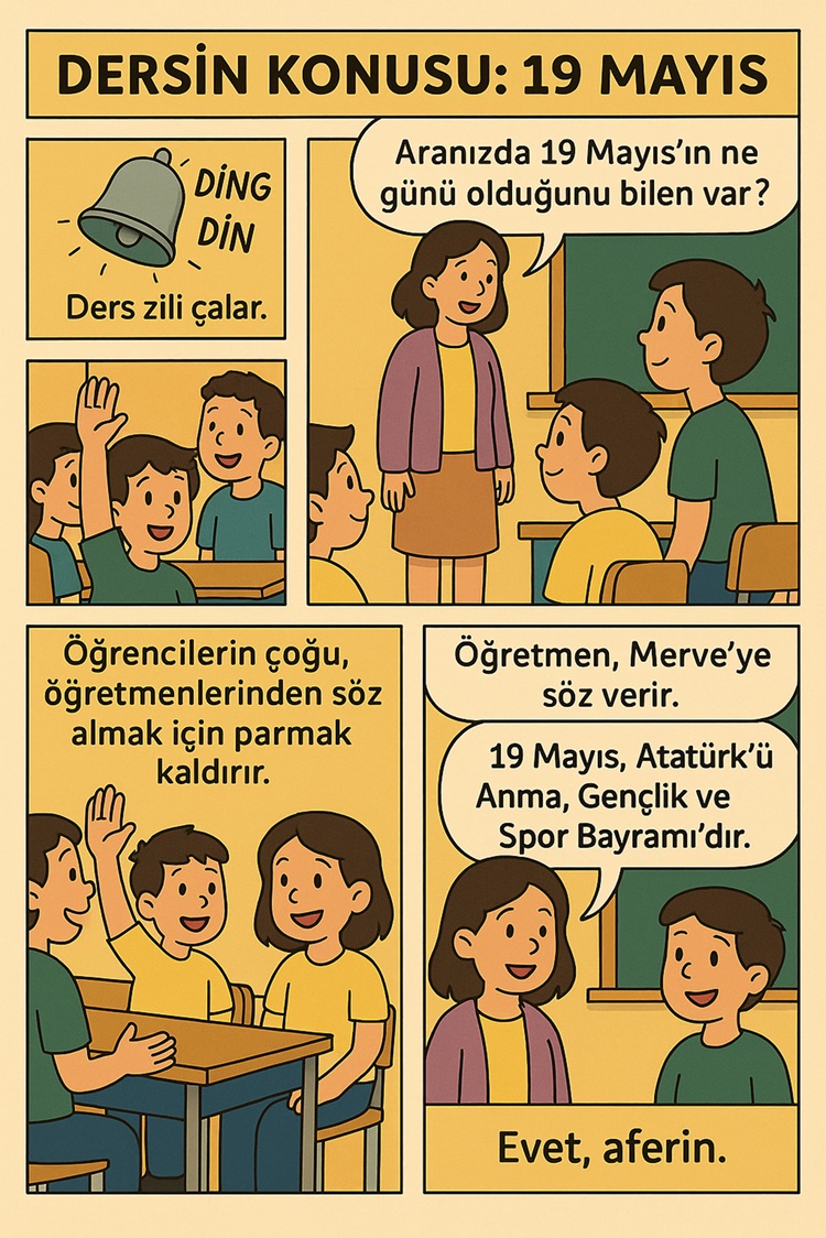 Aylin Eminefendi'nin Çizgi Romanı