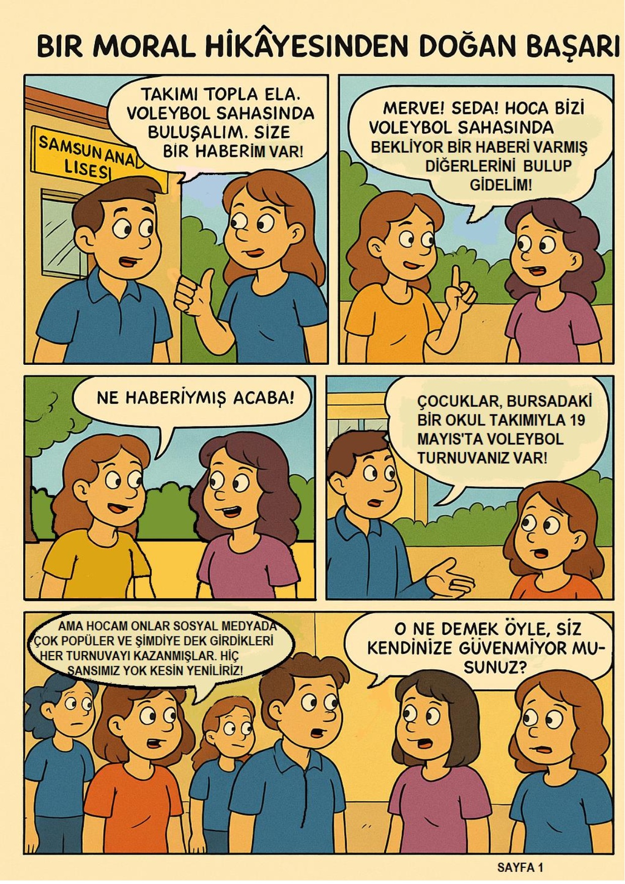 Ayşe Eminefendi'nin Çizgi Romanı